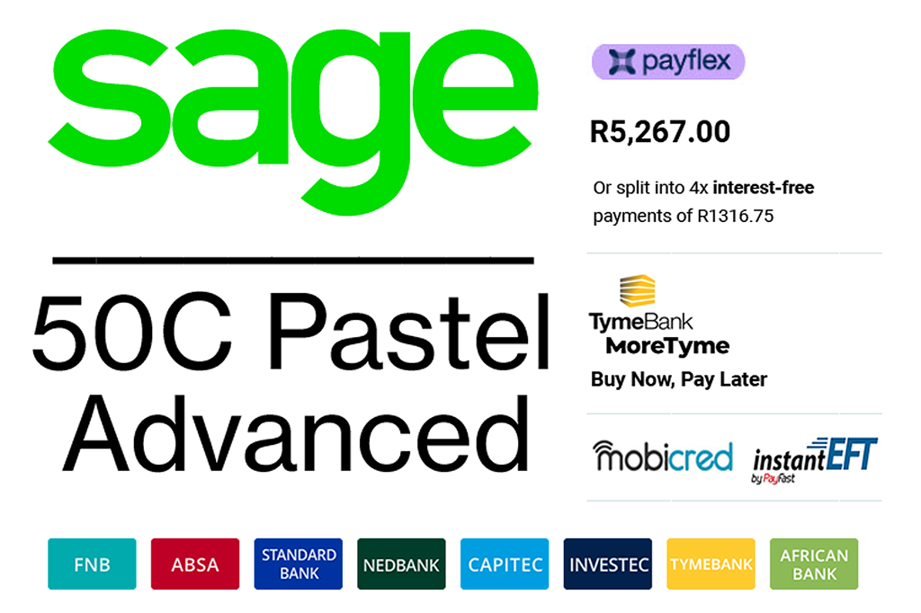Sage 50C Pastel Advanced