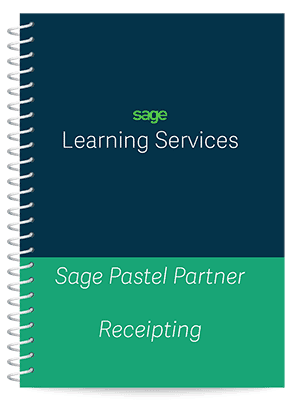 Sage Pastel Manual for Receipting