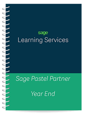 Sage Pastel Manual for Year End